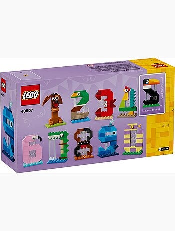 LEGO Les chiffres d'anniversaire 40807