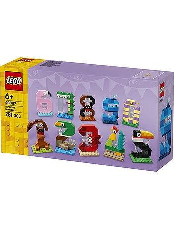 LEGO Les chiffres d'anniversaire 40807