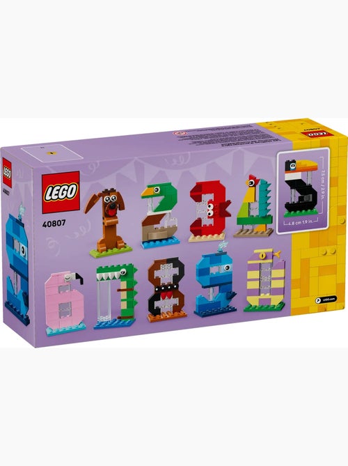 LEGO Les chiffres d'anniversaire 40807 - Kiabi