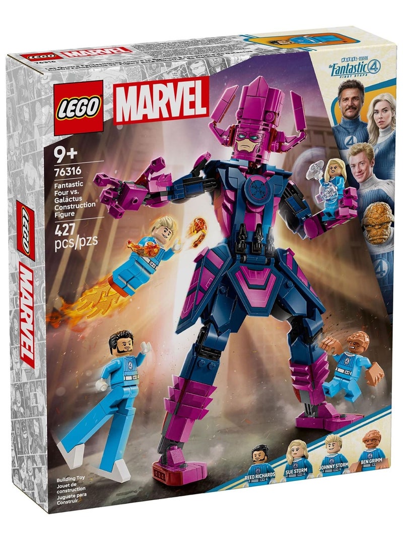 LEGO Les Quatre Fantastiques contre Galactus - Set de construction Marvel 76316 Rouge - Kiabi