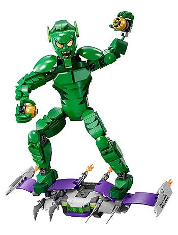LEGO Marvel - Figurine du Bouffon Vert à construire - 76284