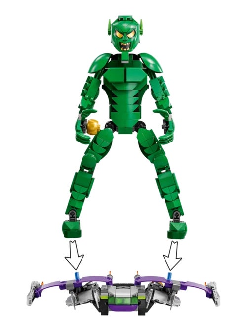LEGO Marvel - Figurine du Bouffon Vert à construire - 76284 - Kiabi LEGO Marvel - Figurine du Bouffon Vert à construire - 76284 - Kiabi