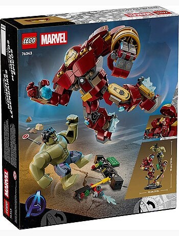 LEGO Marvel - Le combat légendaire entre Hulkbuster et Hulk - 76343