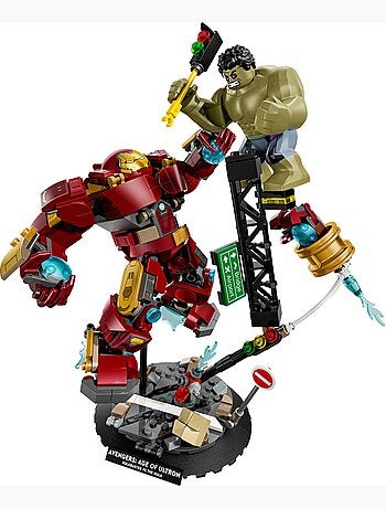 LEGO Marvel - Le combat légendaire entre Hulkbuster et Hulk - 76343