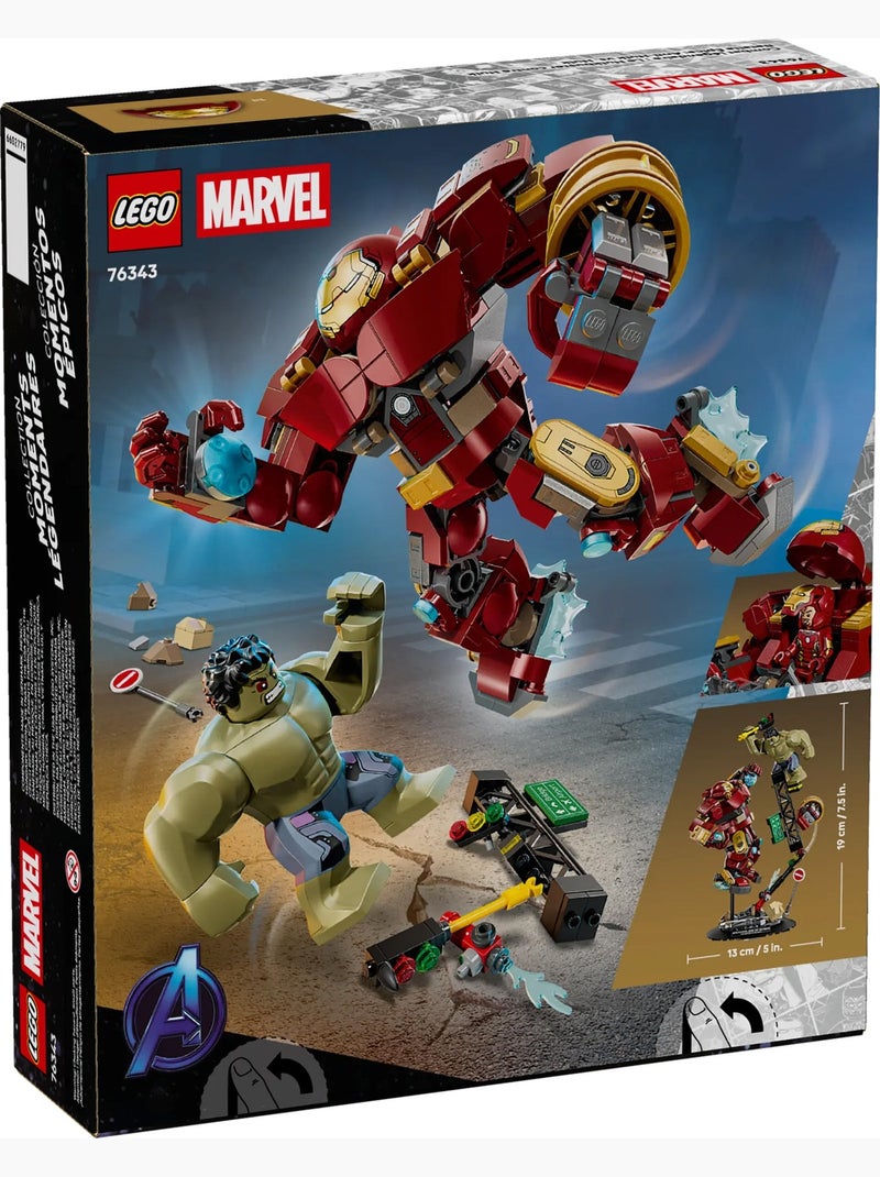 LEGO Marvel - Le combat légendaire entre Hulkbuster et Hulk - 76343 Rouge - Kiabi