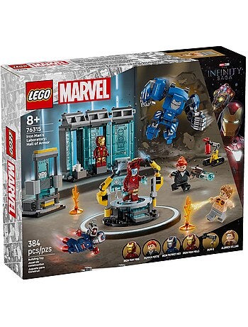 LEGO Marvel - Le laboratoire d'Iron Man : la salle des armures - 76315