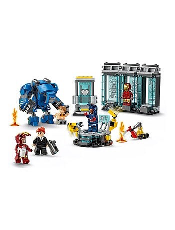 LEGO Marvel - Le laboratoire d'Iron Man : la salle des armures - 76315