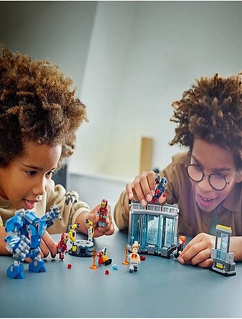 LEGO Marvel - Le laboratoire d'Iron Man : la salle des armures - 76315