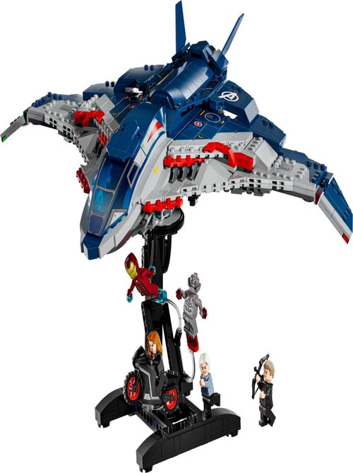 LEGO Marvel - Set de Construction du Quinjet d'Avengers 76325 - Kiabi