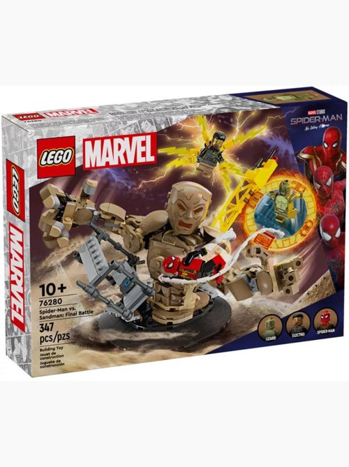LEGO Marvel - Spider-Man contre l'Homme-Sable : la bataille finale - 76280 - Kiabi