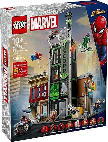 LEGO Marvel - Spider-Man : L'Affrontement avec Oscorp - 76324