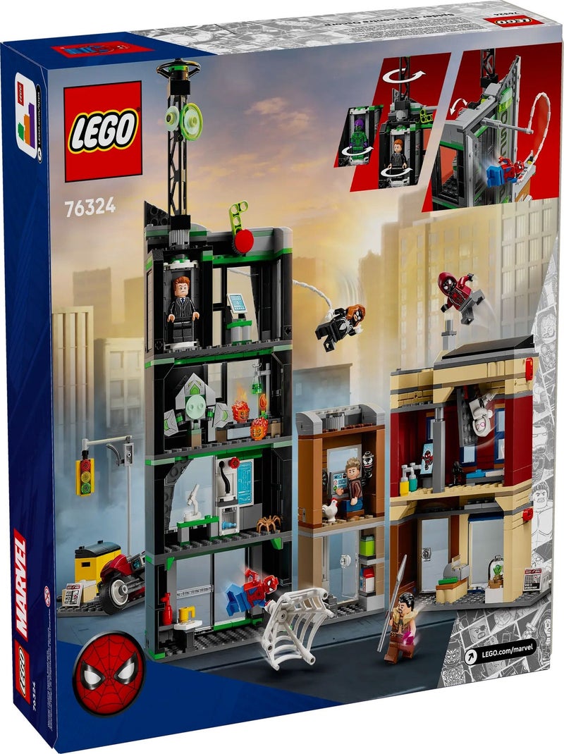 LEGO Marvel - Spider-Man : L'Affrontement avec Oscorp - 76324 Rouge - Kiabi