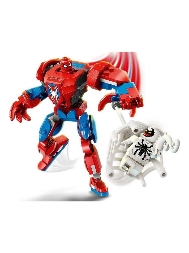 LEGO Marvel 76308 — Robot de Spider-Man contre Anti-Venom, 107 pièces Multicolore - Kiabi