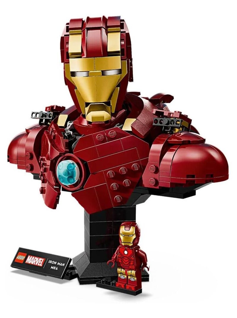 LEGO Marvel : Buste Iron Man MK4 - Set de Construction 76327 Rouge - Kiabi
