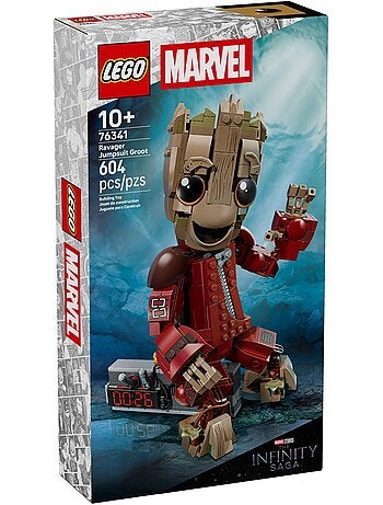 LEGO Marvel Groot en tenue de Ravageur - 76341