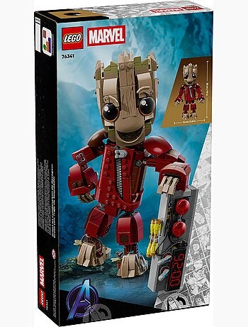 LEGO Marvel Groot en tenue de Ravageur - 76341