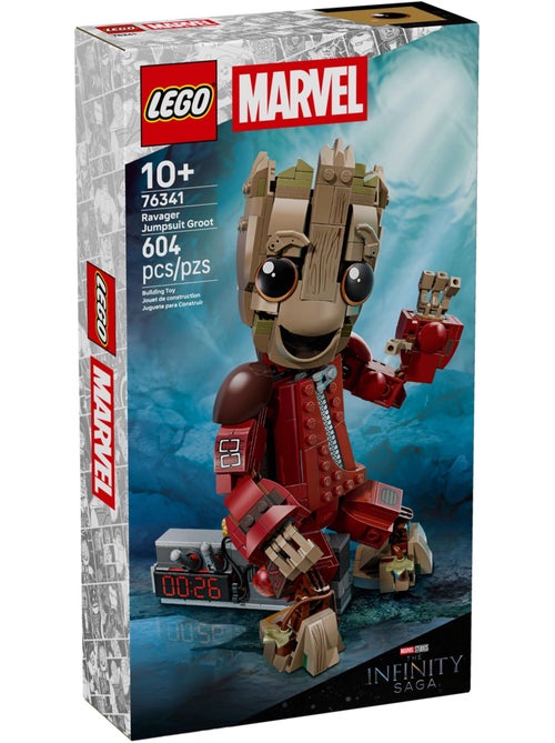 LEGO Marvel Groot en tenue de Ravageur - 76341 - Kiabi