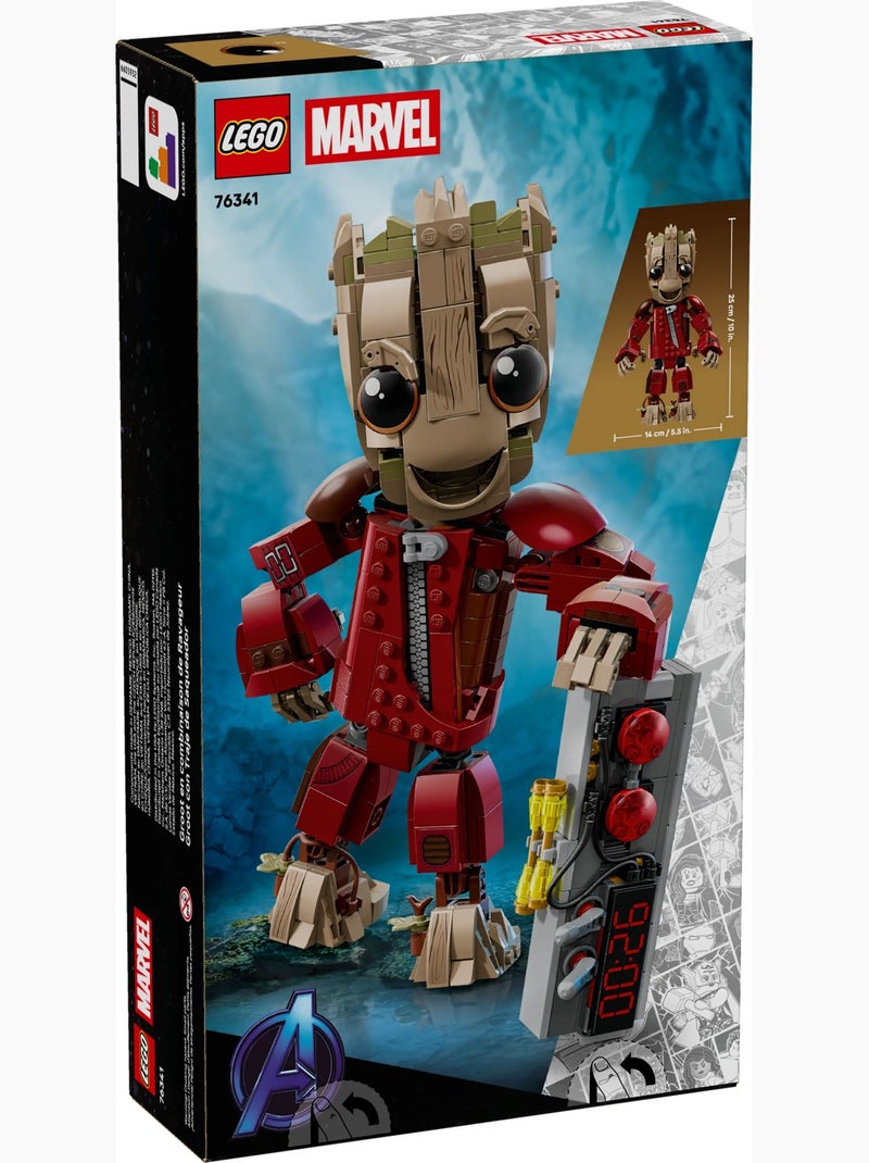 LEGO Marvel Groot en tenue de Ravageur - 76341 Rouge - Kiabi