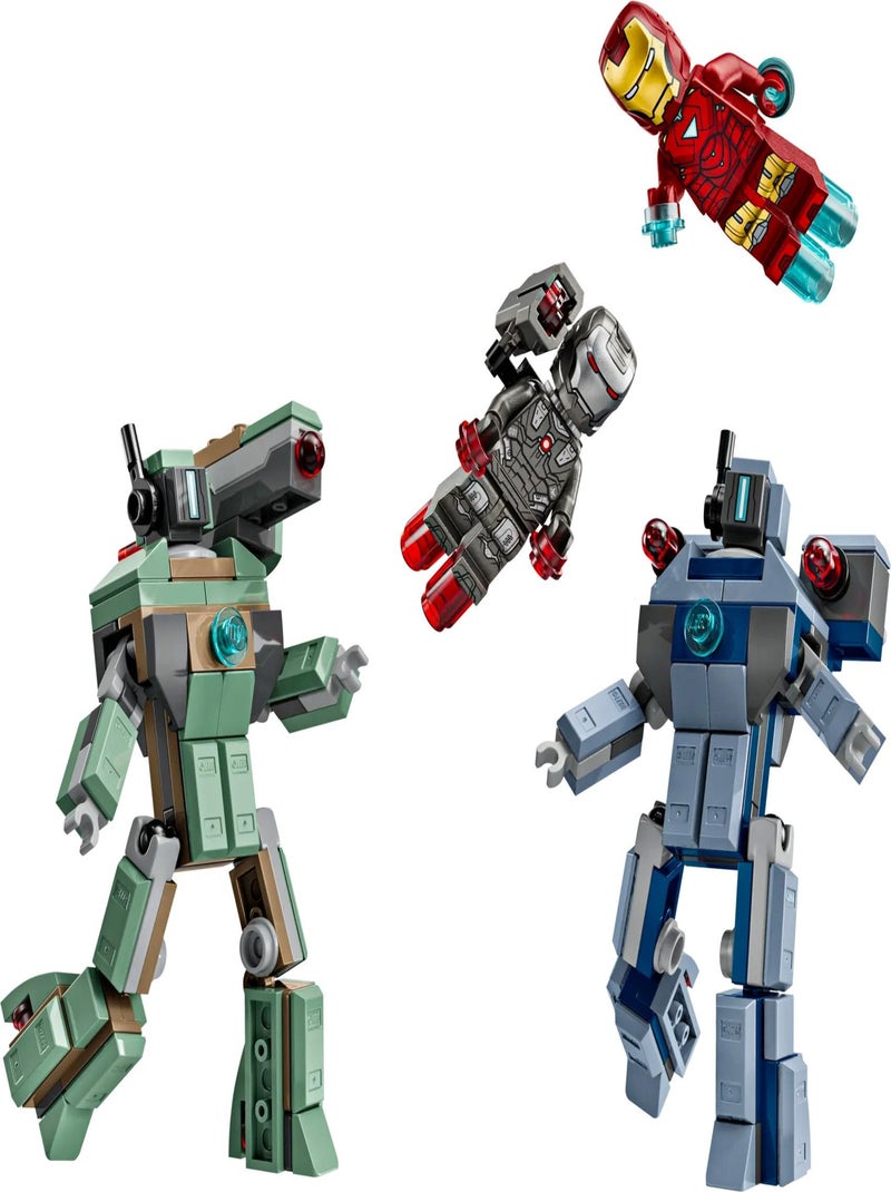 LEGO Marvel : Iron Man et War Machine contre les Drones de Hammer - 76320 Rouge - Kiabi