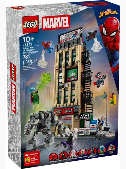 LEGO Marvel Spider-Man contre Mystério le Daily Bugle 76342 - Kiabi
