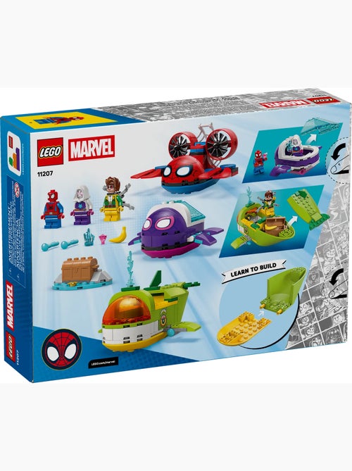 LEGO Marvel Spidey : les véhicules sous-marins 11207 - Kiabi