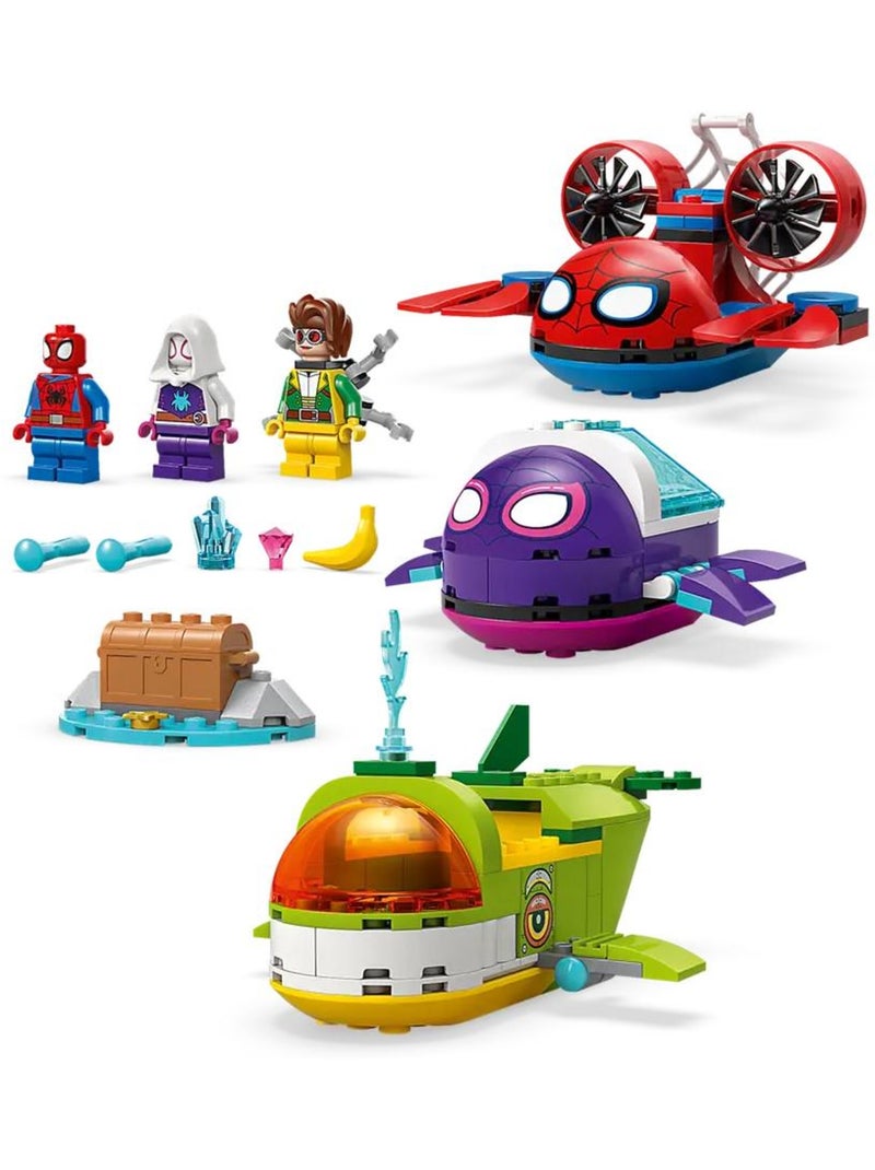 LEGO Marvel Spidey : les véhicules sous-marins 11207 Rouge - Kiabi