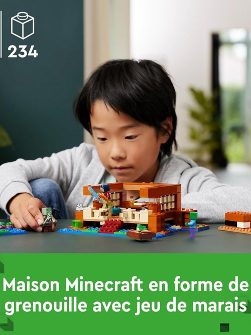 LEGO Minecraft - La maison de la grenouille - 21256 - Kiabi LEGO Minecraft - La maison de la grenouille - 21256 - Kiabi