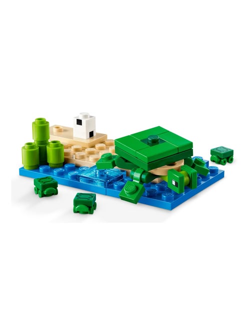 LEGO Minecraft - La maison de la plage de la tortue - 21254 - Kiabi
