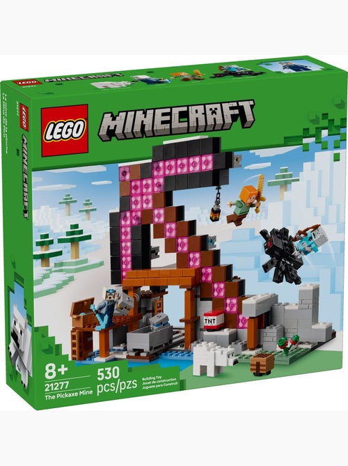 LEGO Minecraft - La mine en forme de pioche - 21277 - Kiabi