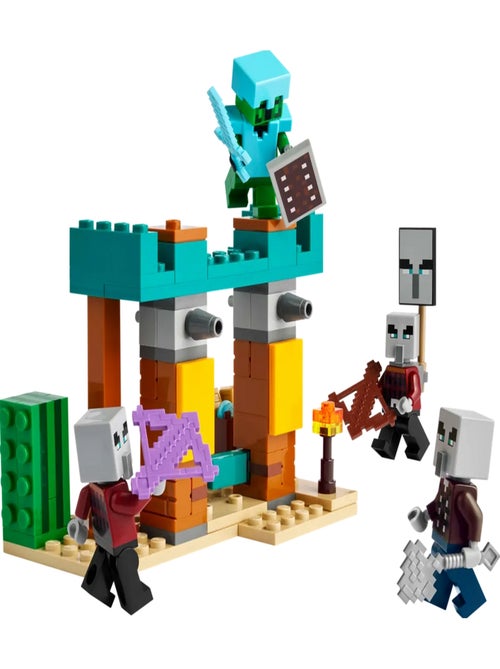 LEGO Minecraft - La patrouille d'Illageois du désert - 21267 - Kiabi