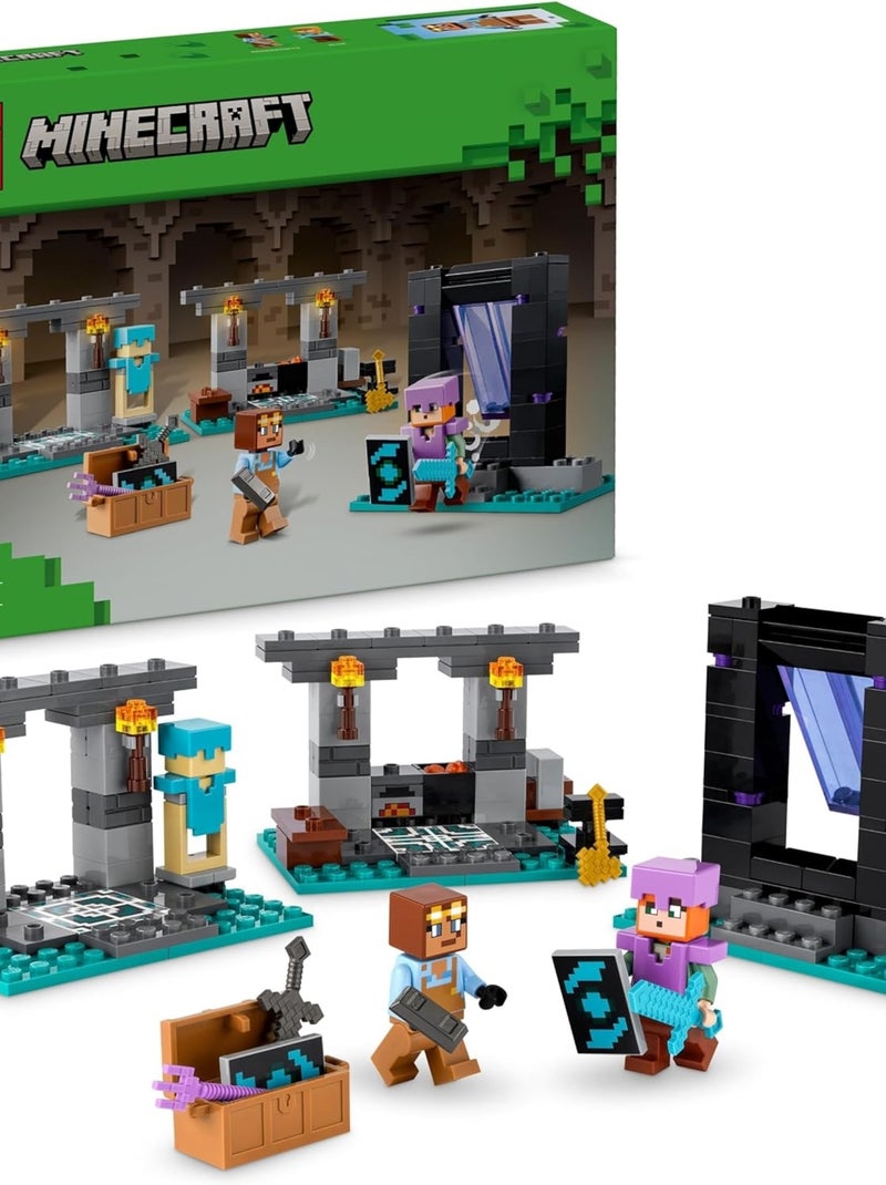 LEGO Minecraft - L'armurerie - 21252 Multicolore - Kiabi