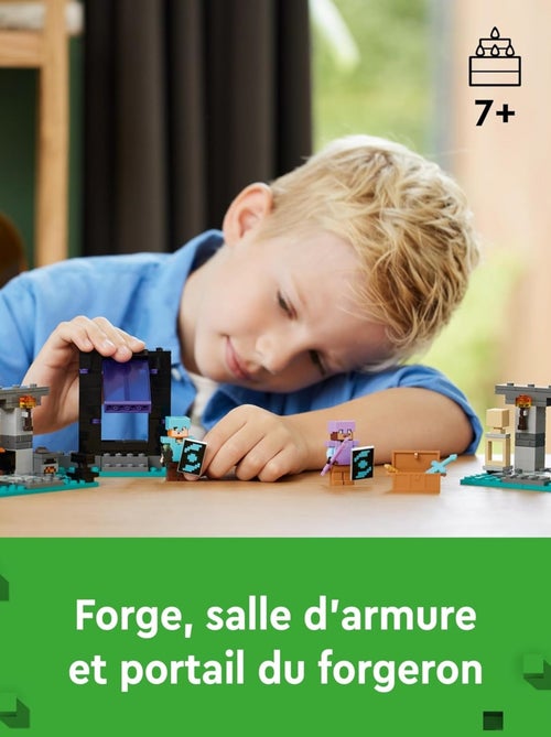 LEGO Minecraft - L'armurerie - 21252 - Kiabi LEGO Minecraft - L'armurerie - 21252 - Kiabi