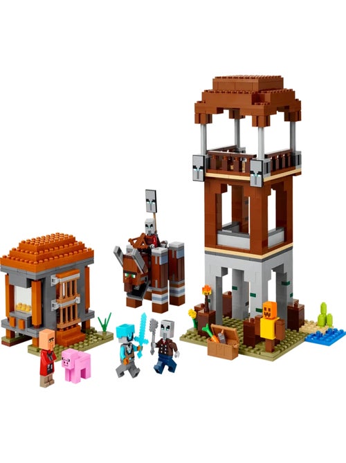 LEGO Minecraft - L'avant-poste de pillards et le ravageur - 21278 - Kiabi