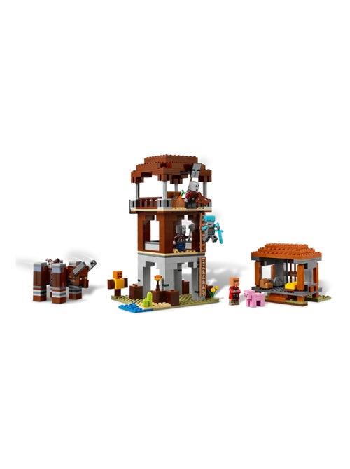 LEGO Minecraft - L'avant-poste de pillards et le ravageur - 21278 - Kiabi