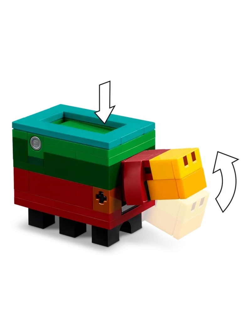 LEGO Minecraft - Le jardin des cerisiers en fleurs - 21260 Multicolore - Kiabi