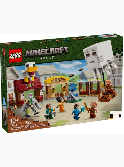 LEGO Minecraft - Les Ghasts à l'attaque du village - 21273 - Kiabi