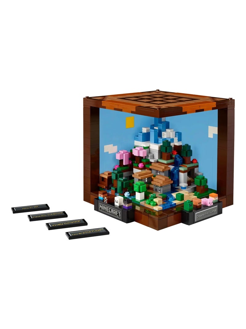LEGO Minecraft - L'établi - 21265 Multicolore - Kiabi