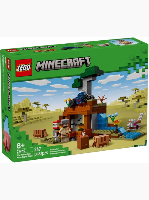 LEGO Minecraft - L'expédition dans la mine du tatou - 21269 - Kiabi LEGO Minecraft - L'expédition dans la mine du tatou - 21269 - Kiabi