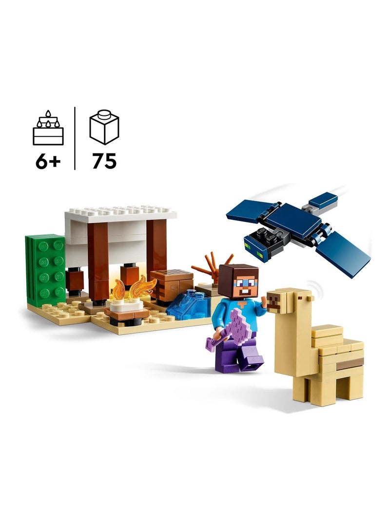 LEGO Minecraft - L'expédition de Steve dans le désert - 21251 Multicolore - Kiabi