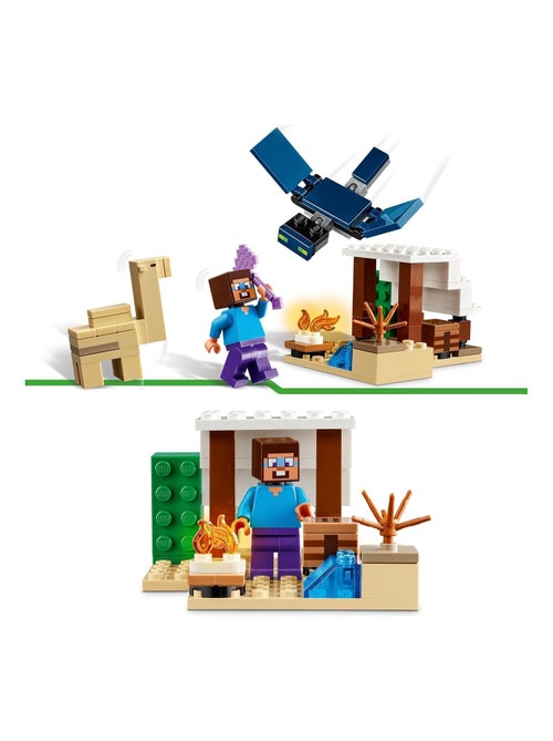 LEGO Minecraft - L'expédition de Steve dans le désert - 21251 - Kiabi