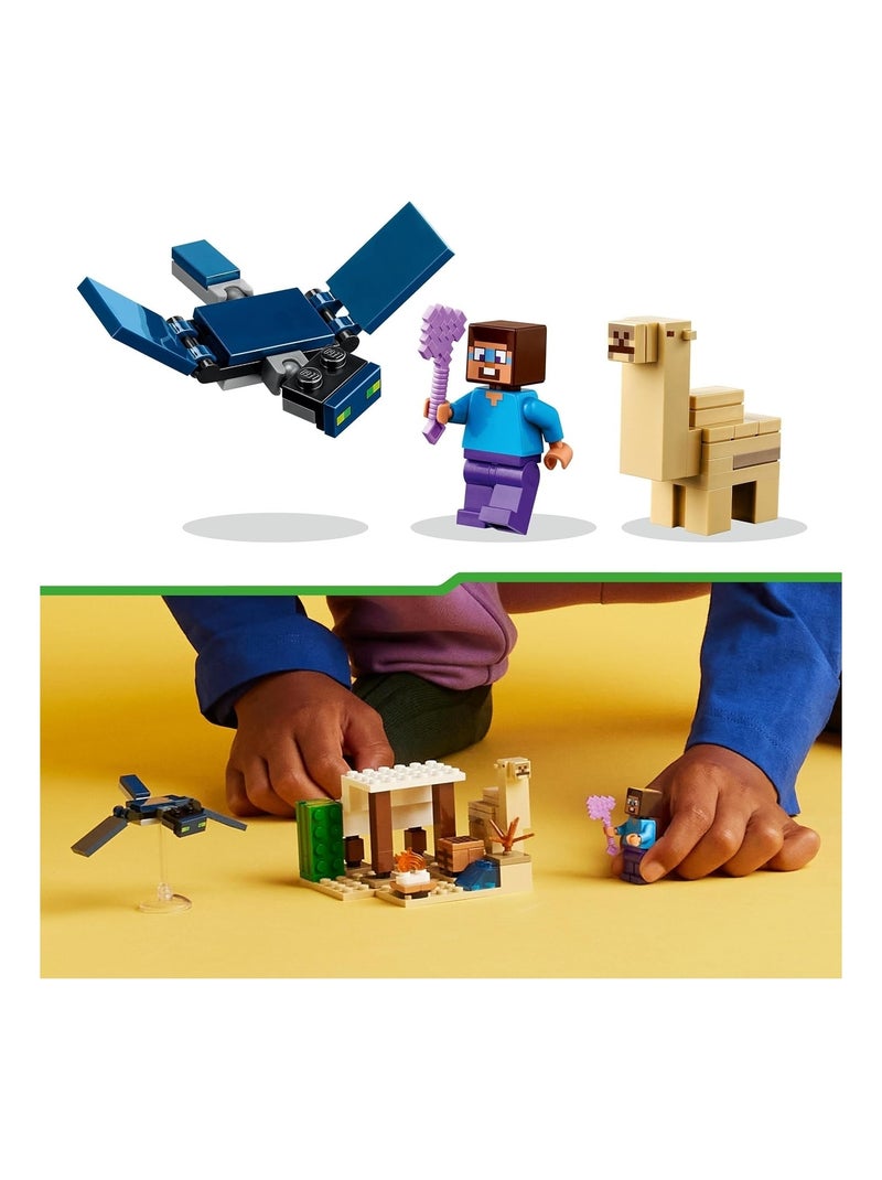 LEGO Minecraft - L'expédition de Steve dans le désert - 21251 Multicolore - Kiabi