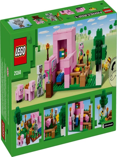 LEGO Minecraft 21268 - La maison de Porcelet, set de construction pour enfants dès 7 ans. - Kiabi
