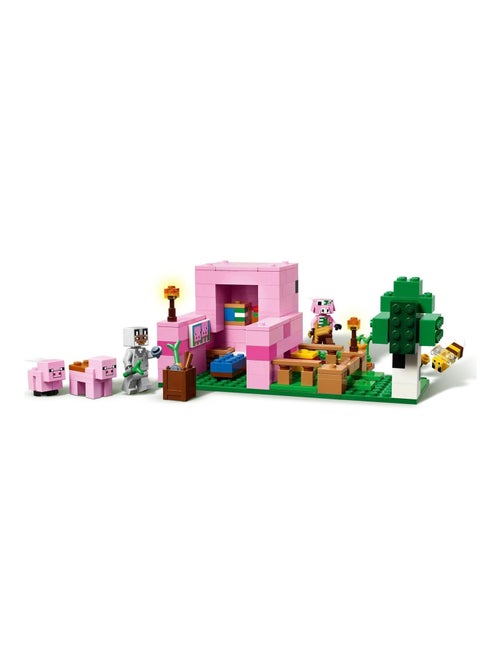LEGO Minecraft 21268 - La maison de Porcelet, set de construction pour enfants dès 7 ans. - Kiabi
