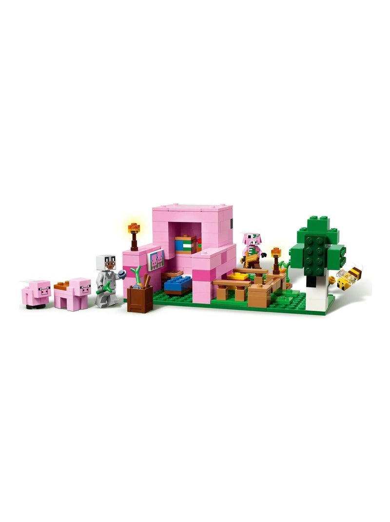 LEGO Minecraft 21268 - La maison de Porcelet, set de construction pour enfants dès 7 ans. Multicolore - Kiabi