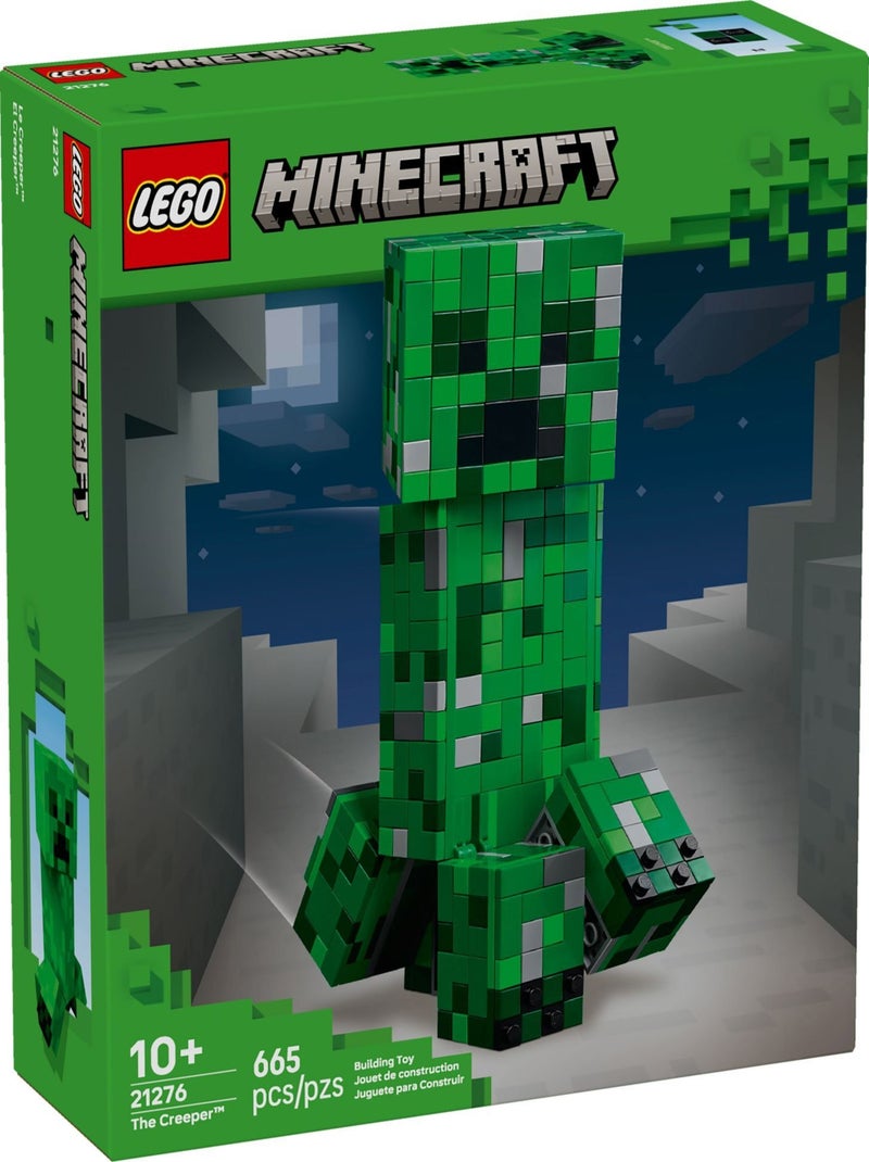 LEGO Minecraft Creeper - Figurine à Construire 21276 Vert - Kiabi