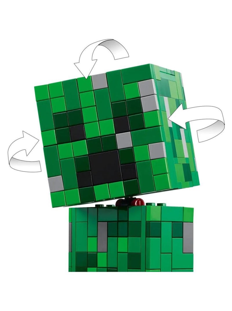 LEGO Minecraft Creeper - Figurine à Construire 21276 Vert - Kiabi