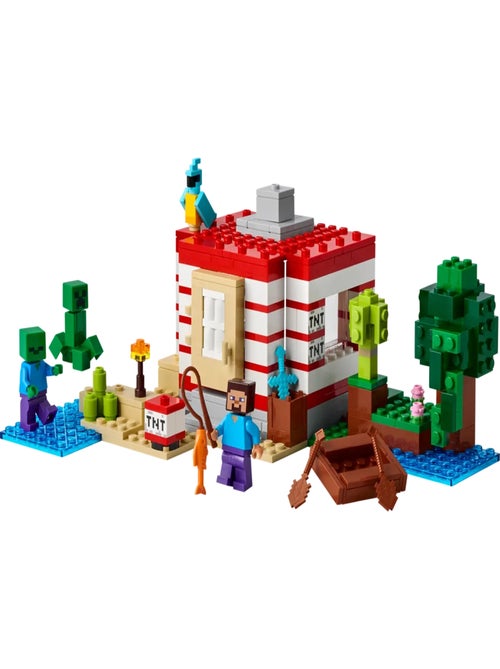LEGO Minecraft La maison en TNT de la jungle 21275 - Kiabi