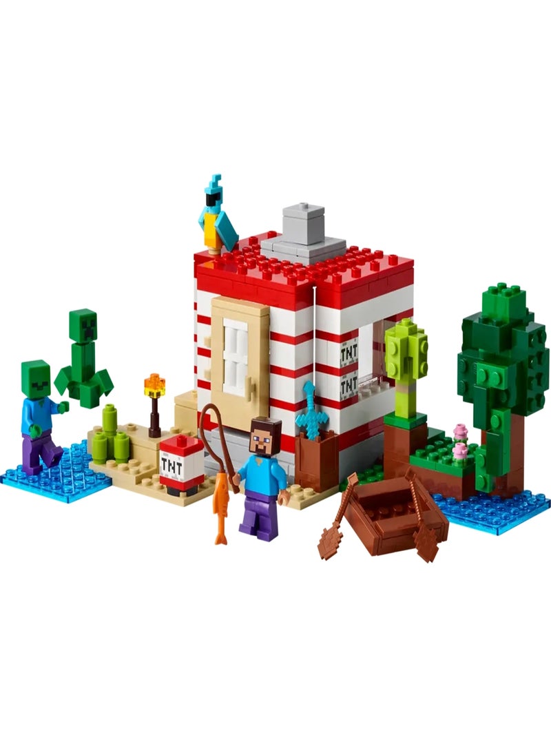 LEGO Minecraft La maison en TNT de la jungle 21275 Multicolore - Kiabi