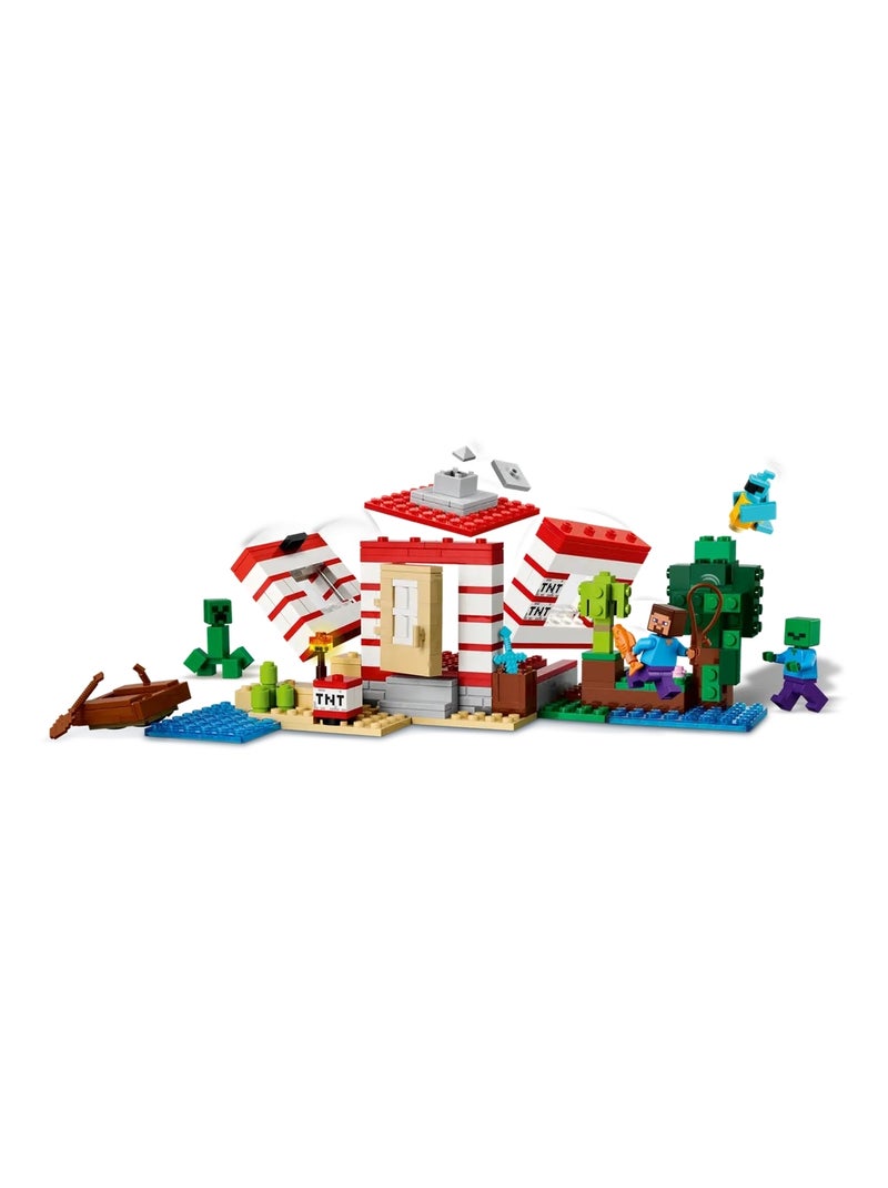 LEGO Minecraft La maison en TNT de la jungle 21275 Multicolore - Kiabi