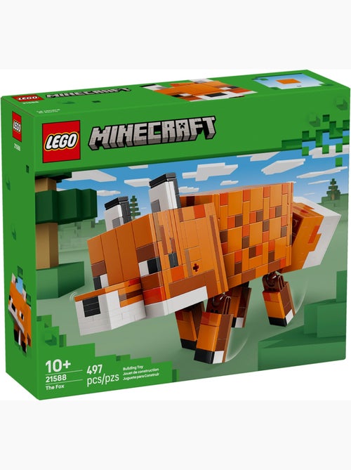 LEGO Minecraft Le Renard 21588 Figurine articulée à construire 10+ - Kiabi